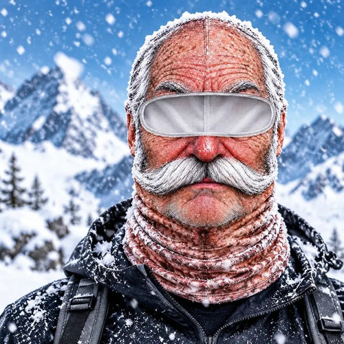 Funny Old Face Winter Balaclava