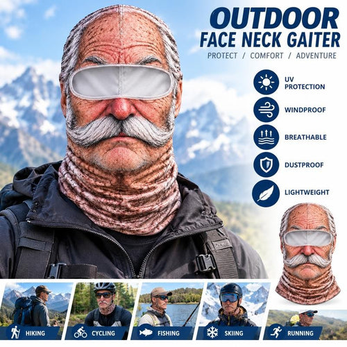 Funny Old Face Winter Balaclava