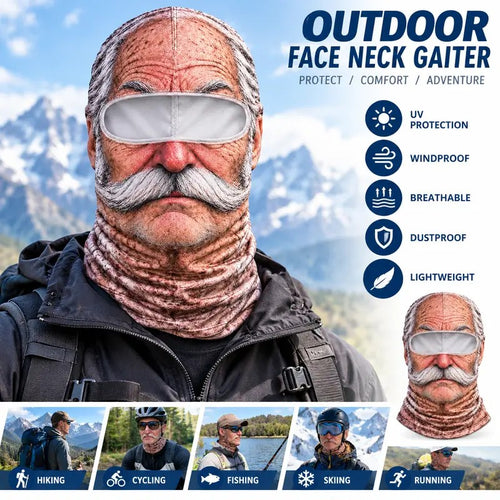 Funny Old Face Winter Balaclava