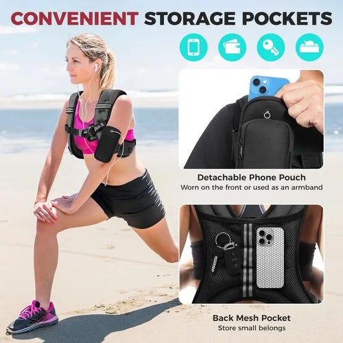 Weighted Vest for Walking, Running & Training
