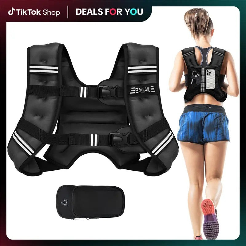 Weighted Vest for Walking, Running & Training