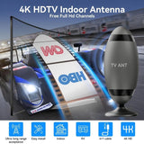 Geometric Ring Indoor HD TV Antenna