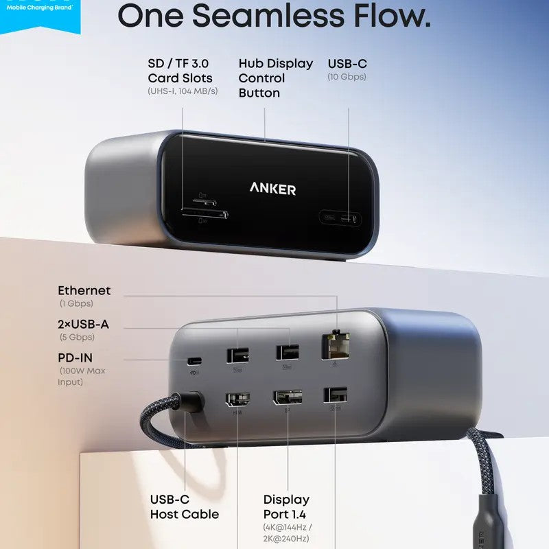 Anker 10-in-1 Desktop USB-C Hub