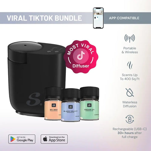 Loft Portable Scent Diffuser all 3 scents Bundle