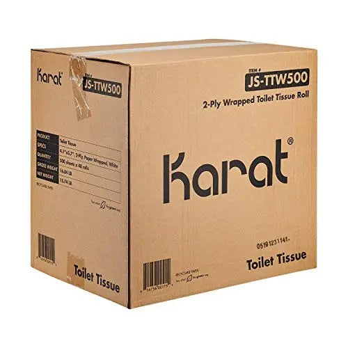 Karat 48-Roll 2-Ply Toilet Paper