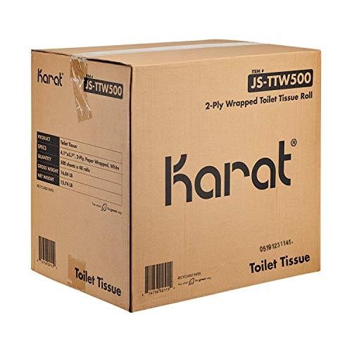 Karat 48-Roll 2-Ply Toilet Paper