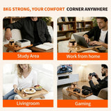 3-in-1 Clip-On Couch Arm Tray