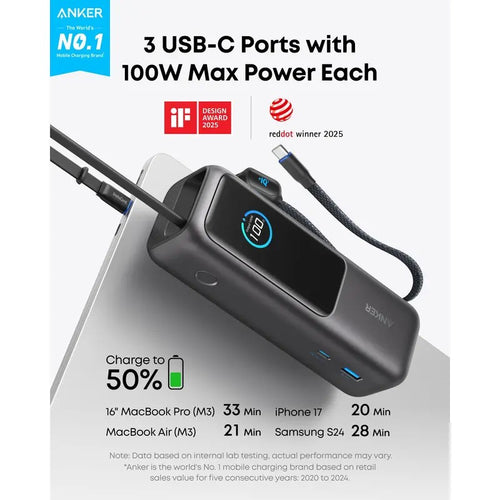 Anker 25K 165W Power Bank