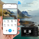 WIKICO 4K Flip Screen Camera