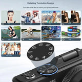 WIKICO 4K Flip Screen Camera
