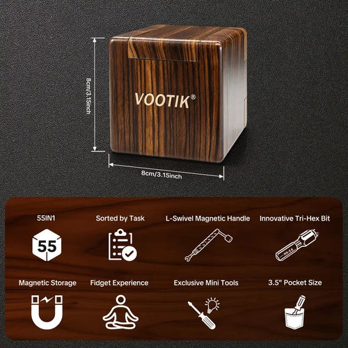 55-in-1 Magnetic Screwdriver Set