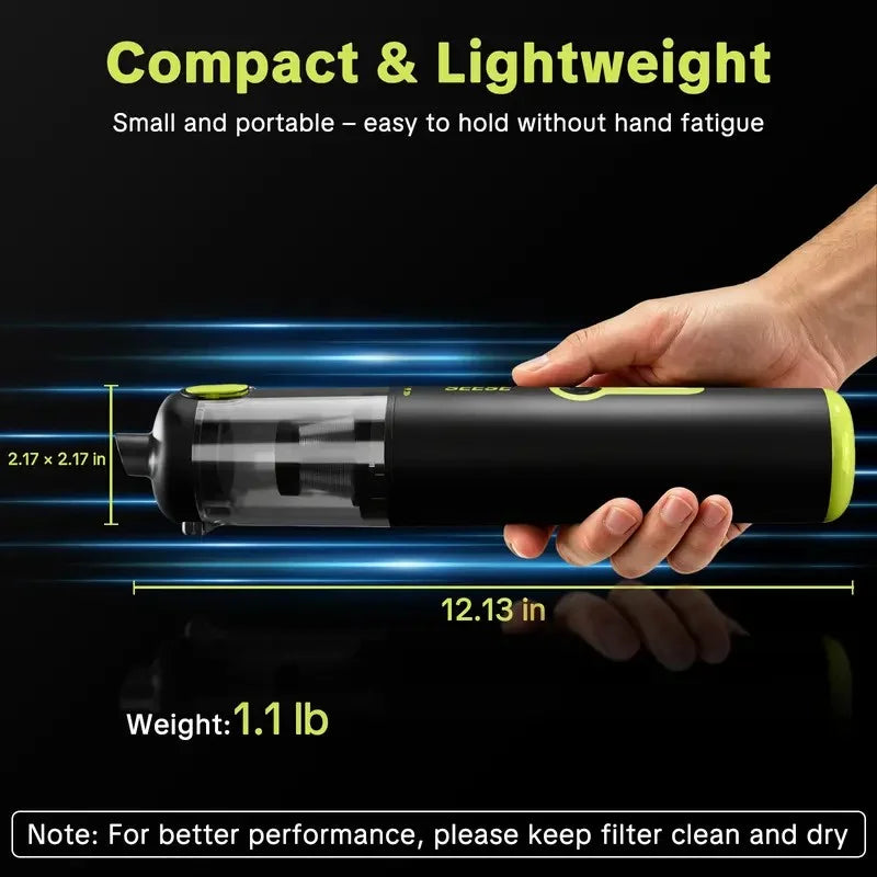 SEESE 2-in-1 Cordless Vacuum & Air Duster