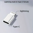USB-C to Lightning adapter