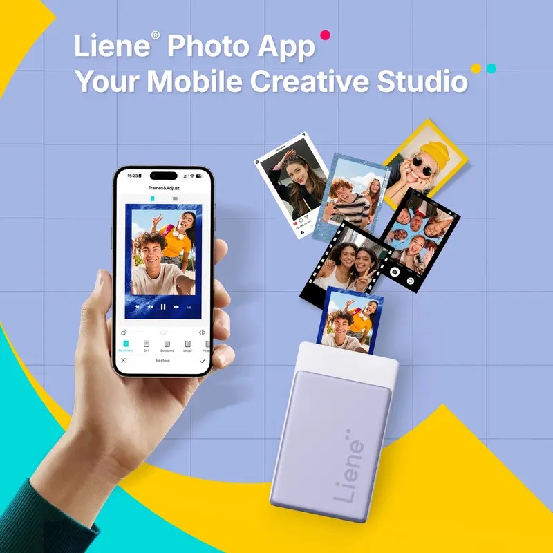 Pro Portable Sticker Photo Printer