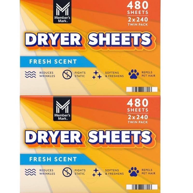 Member's Mark Fresh Scent Dryer Sheets