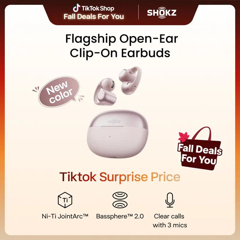 OpenDots 2 Open-Ear Clip-On Earbuds