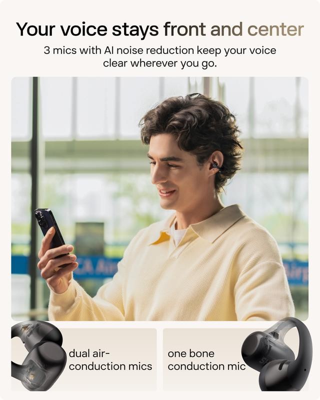 OpenDots 2 Open-Ear Clip-On Earbuds