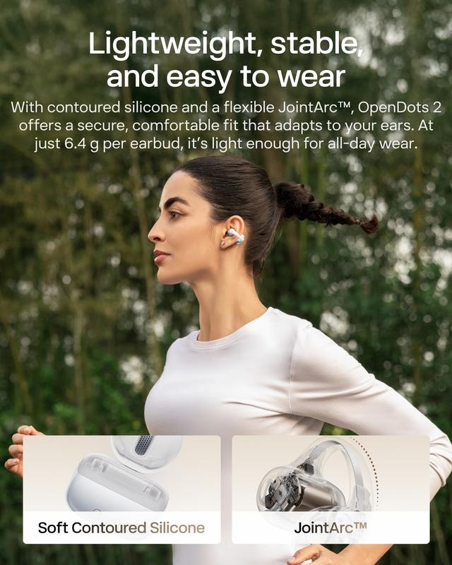 OpenDots 2 Open-Ear Clip-On Earbuds