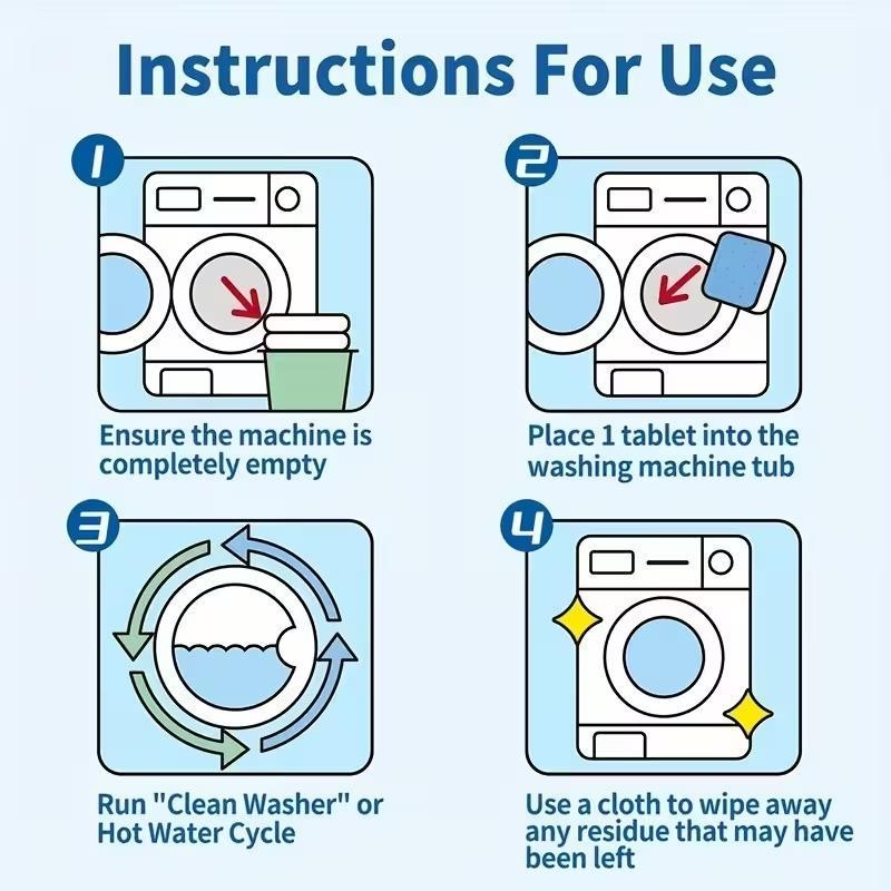 Washing Machine Cleaner Tablets