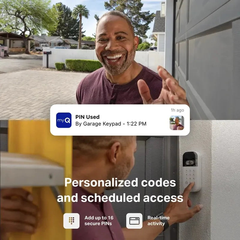 myQ Garage Video Keypad