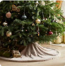 fluffy christmas tree skirt
